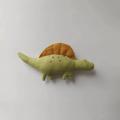 Creative small dinosaur plush children's pet toy