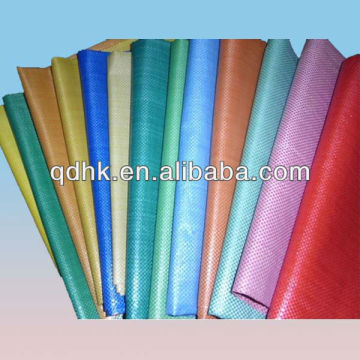 PP lamination colorful woven bag with handle