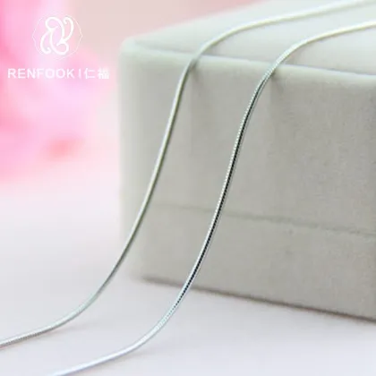 925 silver square cut snake chain italian sterling silver chain