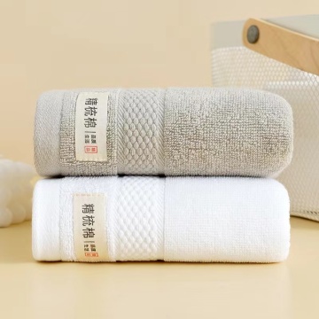 Καθαρές πετσέτες προσώπου βαμβακιού, μαλακές πετσέτες προσώπου
