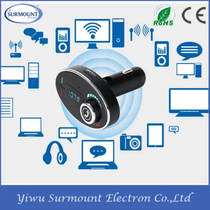 Wireless bluetooth handsfree car kit car mp3 player with bluetooth