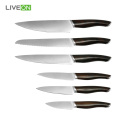 12 pcs Acacia Wooden Block Knife Set