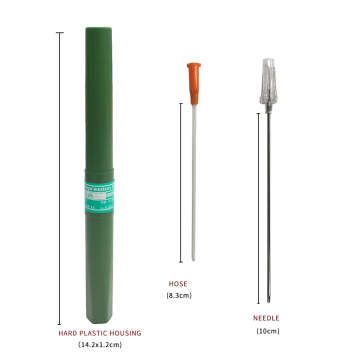 Needle Pneumothorax Trauma Medical Chest Catheter 14G Needle Decompression Treatment