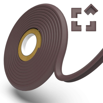Soft Plastic Anti-Collision Glass Table Edge Guard Protection Strip