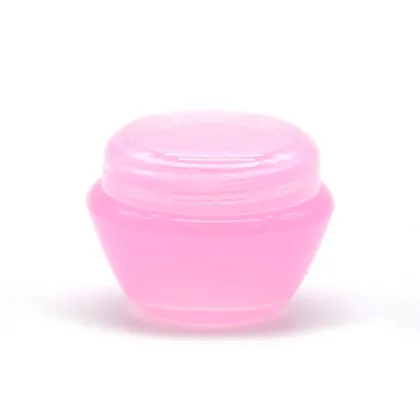 Yuyao factory Crete sample 5ml 10 grams mini plastic pp container face eye cream cosmetic jar