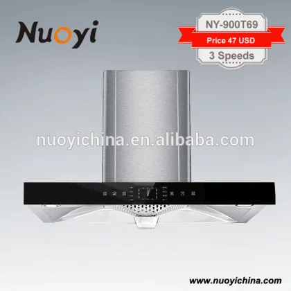 NY-900T66 Slim smoke ventilation system kitchen appliance range hoods
