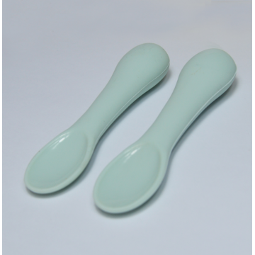 Wholesale 2PCS Pack Soft Tip Silicone Training Spoons