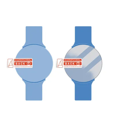 2.5D Smart Watch Tempered Glass Protector for Huawei, OnePlus, Oppo Watch 4 Pro and Samsung Watch 6