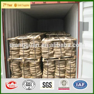 50kg per rolls pvc coated iron wire