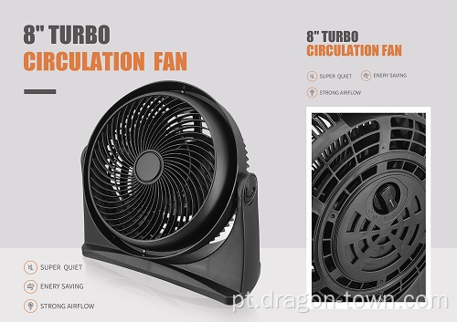 Ventilador de piso de circulação de ar