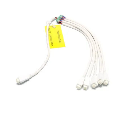 one-top-five adapter Waterproof Plug Wire