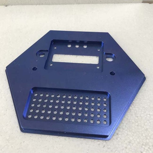 Customized Blue Anodized Machining Aluminum Parts