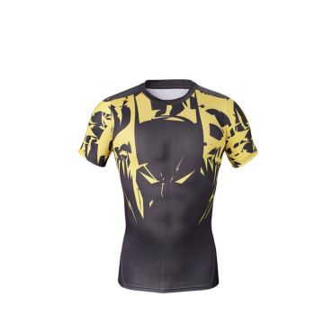Custom Men's Athletic Compression Sport Gym Shirt