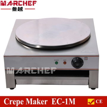40CM Single Head Electric Crepe Maker/ Commercial Stainless Steel Electric Crepe Machine/Electric Pancake Maker