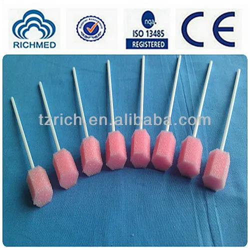 Sponge Clean Stick For Oral Cleaning Use ,skin Cleaning, High Quality