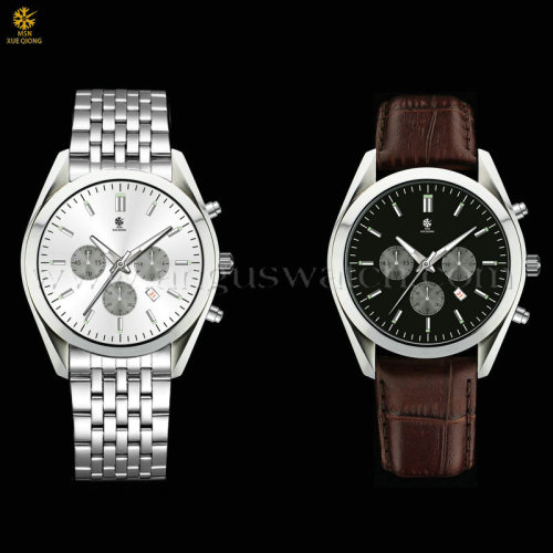 Custom Quartz Stainless Steel Watch for Men