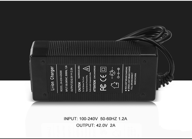 42V2A Charger 