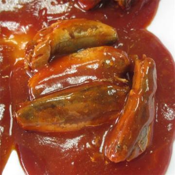 Ikan Sarden Kalengan dalam Saus Tomat