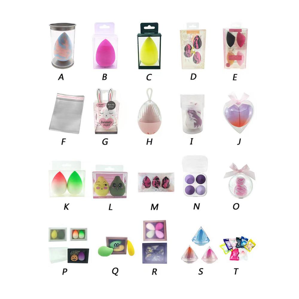 Esponja De Maquillaje Soft Christmas Makeup Sponge 100pcs Could Custom Your Logo6 Jpg