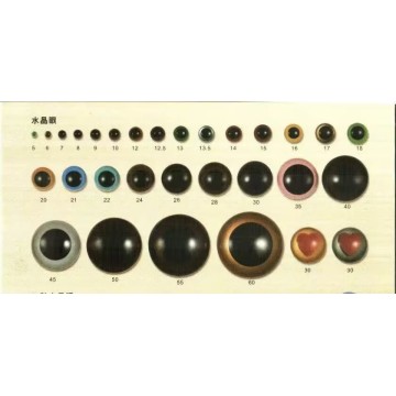 5-60mm Plastic Two-color Eye for Doll