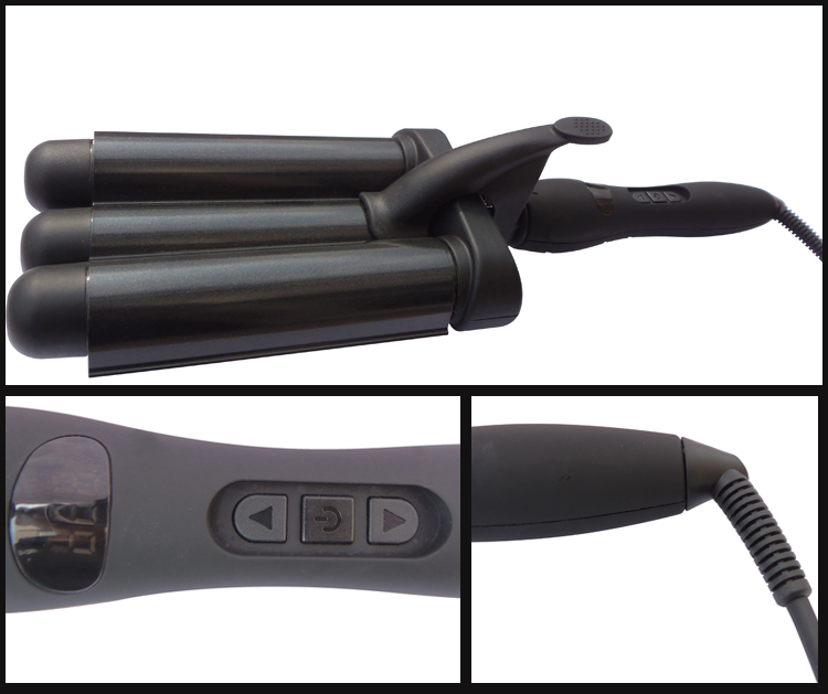 Three Triple Barrel Ceramic Deep Waver (A7322)