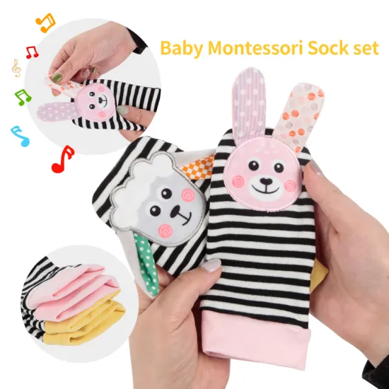 Gift Ideas: Bell Babies Infant Cotton Stuffed Foot Finder - A Perfect Music Present for Newborns and Toddlers