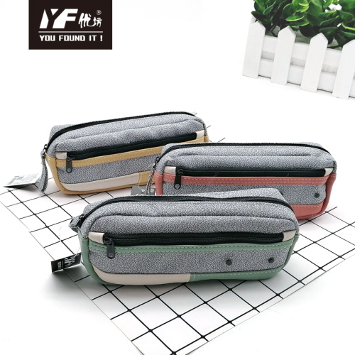 Пользовательский стиль моды Pu Oxford Cloth Pencil Case & Bag Многофункциональная сумка