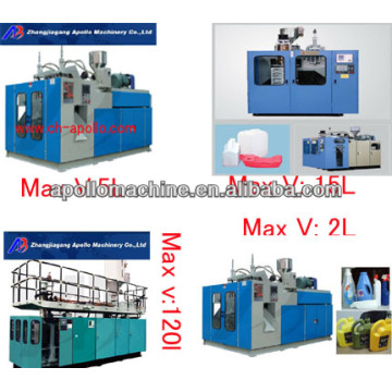 lubricant oil bottles plastic extrusion machinery/blow moulding machine for plastic products