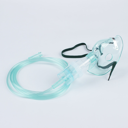 Maschera nebulizzatore per adulti con tubo da 2 m