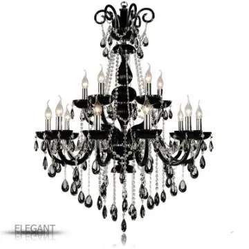 Black Crystal Chandeliers Bedroom Chandeliers
