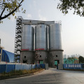 Steel plate silos for clinker storage and transportation