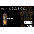 KK Energy 8000 Puff Coil de malla recargable