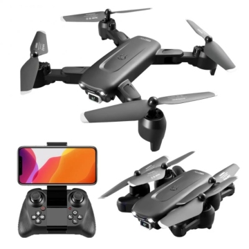 4DRC V12 Drone with 6K Professional HD Wide Angle Camera, WiFi FPV, Height Keep & Helicopter Toy