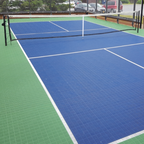 Outdoor Plastic Interlock Modular Pickleball Court Flooring, High Quality Outdoor Plastic
