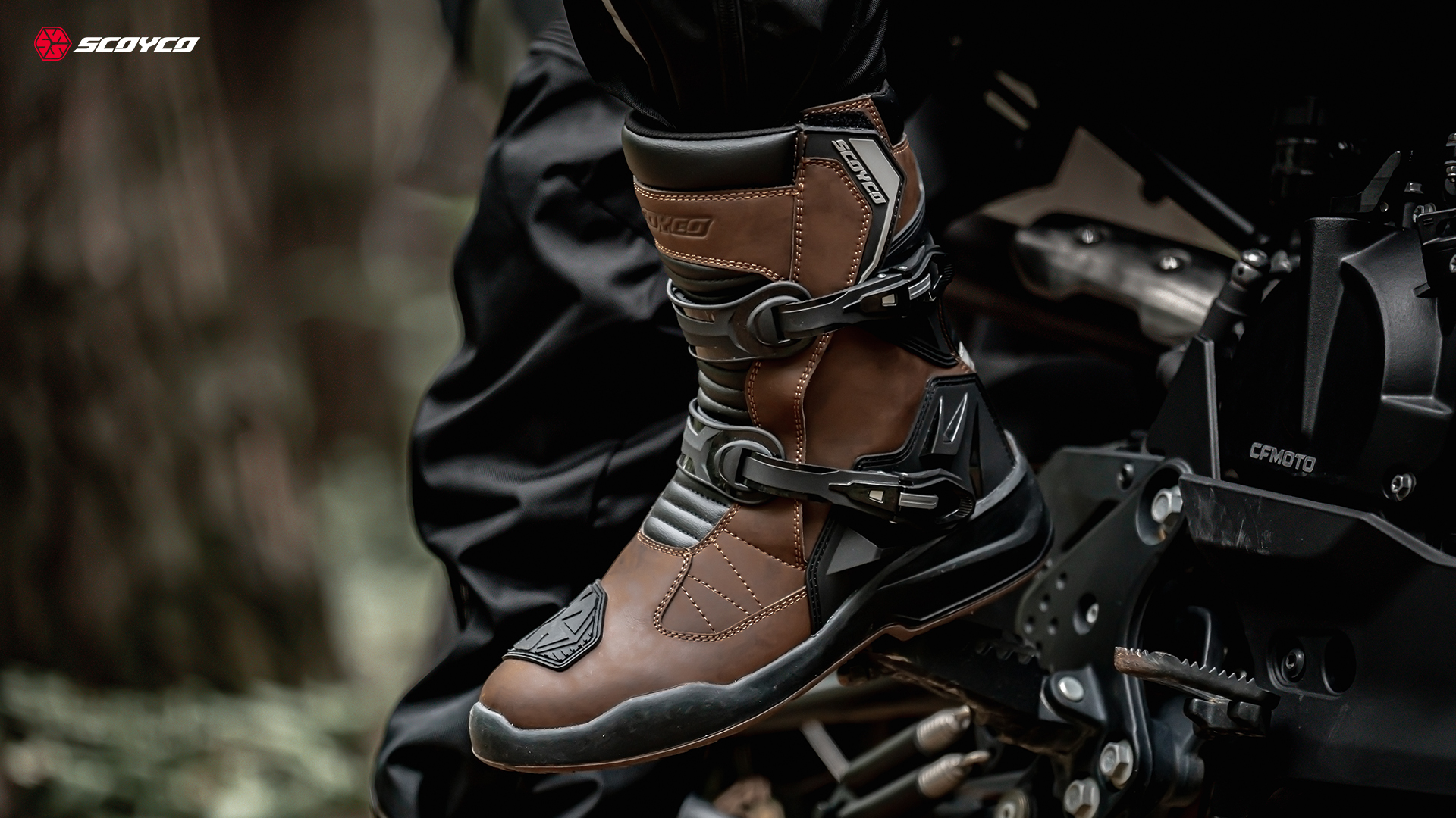 anti-slip motorcycle boots
