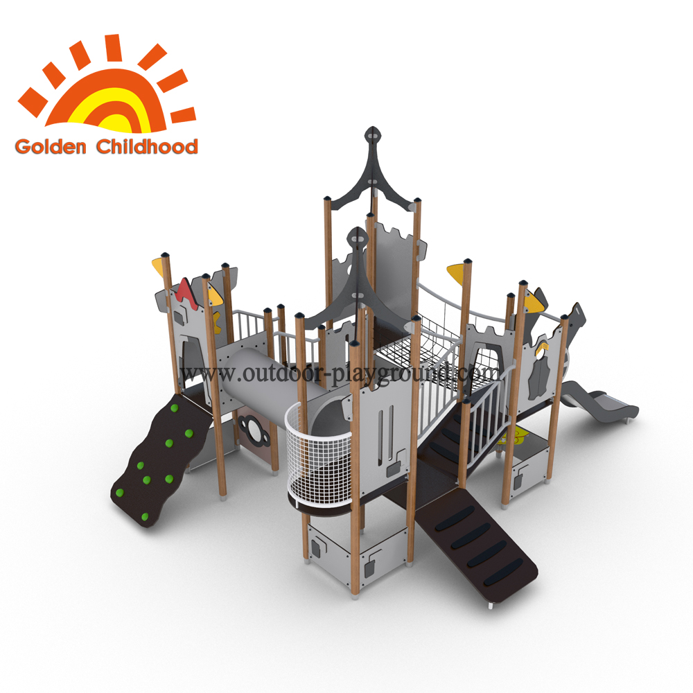 Commerical Hpl Castle Outdoor Playground