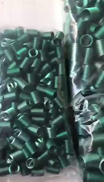 M10*1.5*12K Green Steel Material 304 Stainless Steel Wire Thread Insert Metric System Packed in Carton