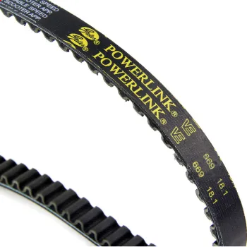 Gates 669 18.1 30 Powerlink Belt Chain for Motorcycle: High-Quality Replacement Accessory