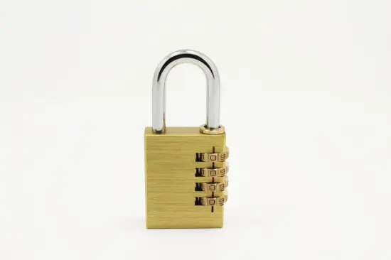 Combination padlock with 4 digit
