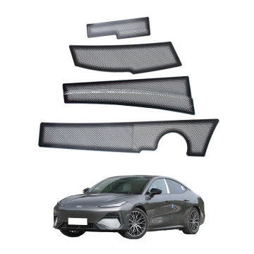 OEM Automotif Stainless Steel Exterior Bagian untuk 2024 Geely Galaxy E8 Hap Depan Debu Penutup Tanduk
