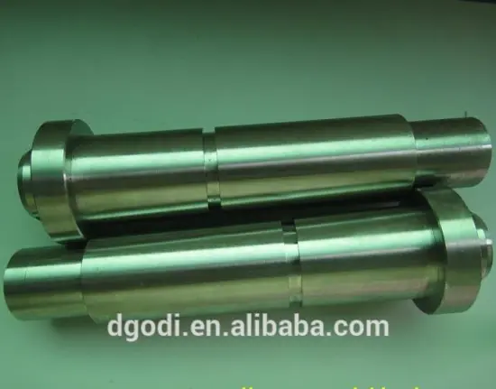 custom made engine pump shaft alignment