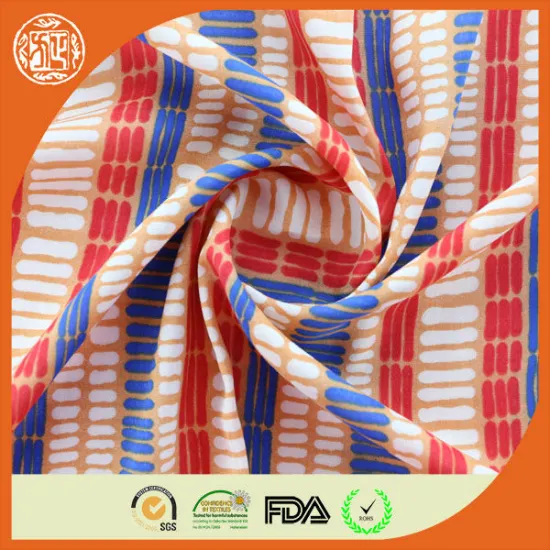 Latest stocklot organic cotton fabric wholesale