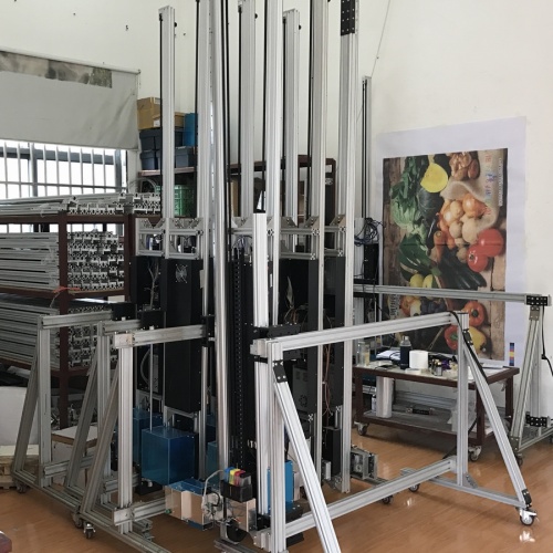 1440dpi Buiten wanddecoratie drukmachine Zeescape