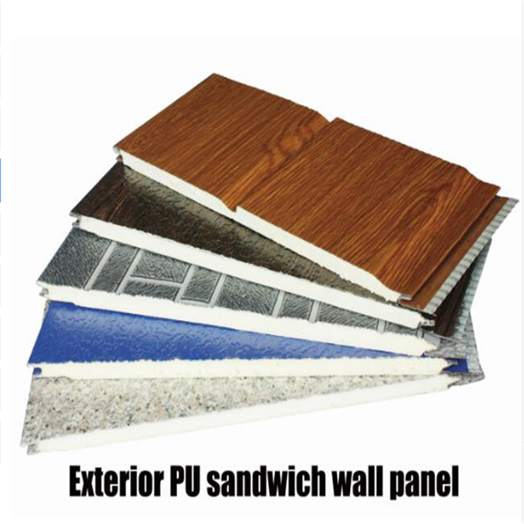 metal insulation pu foam wall panel