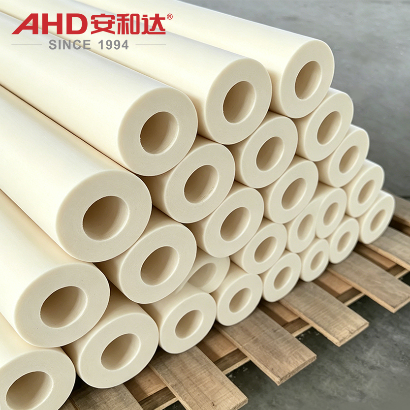 Beige Polyamide 6 Hollow Tube