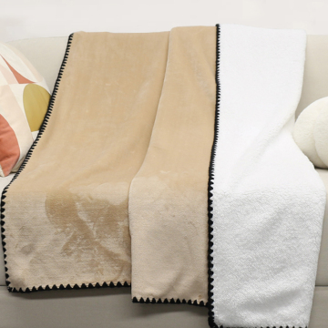 Super weiche reversible dicke Flanell Sherpa Wurfdecke - Neuankömmling