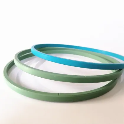 Heroflon blue hydraulic cylinder rod seal