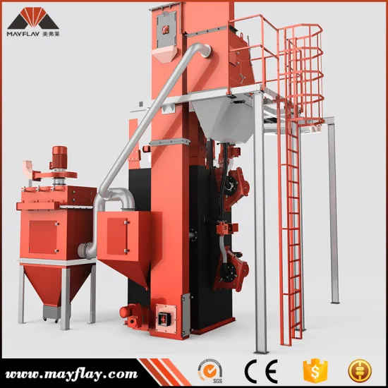 MAYFLAY Steel Fabrication Shot Blast Machine