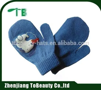 cute children mitten