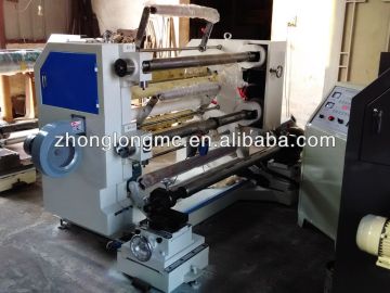 Plastic film, aluminum foil, paper, fabric, high speed slitting machine